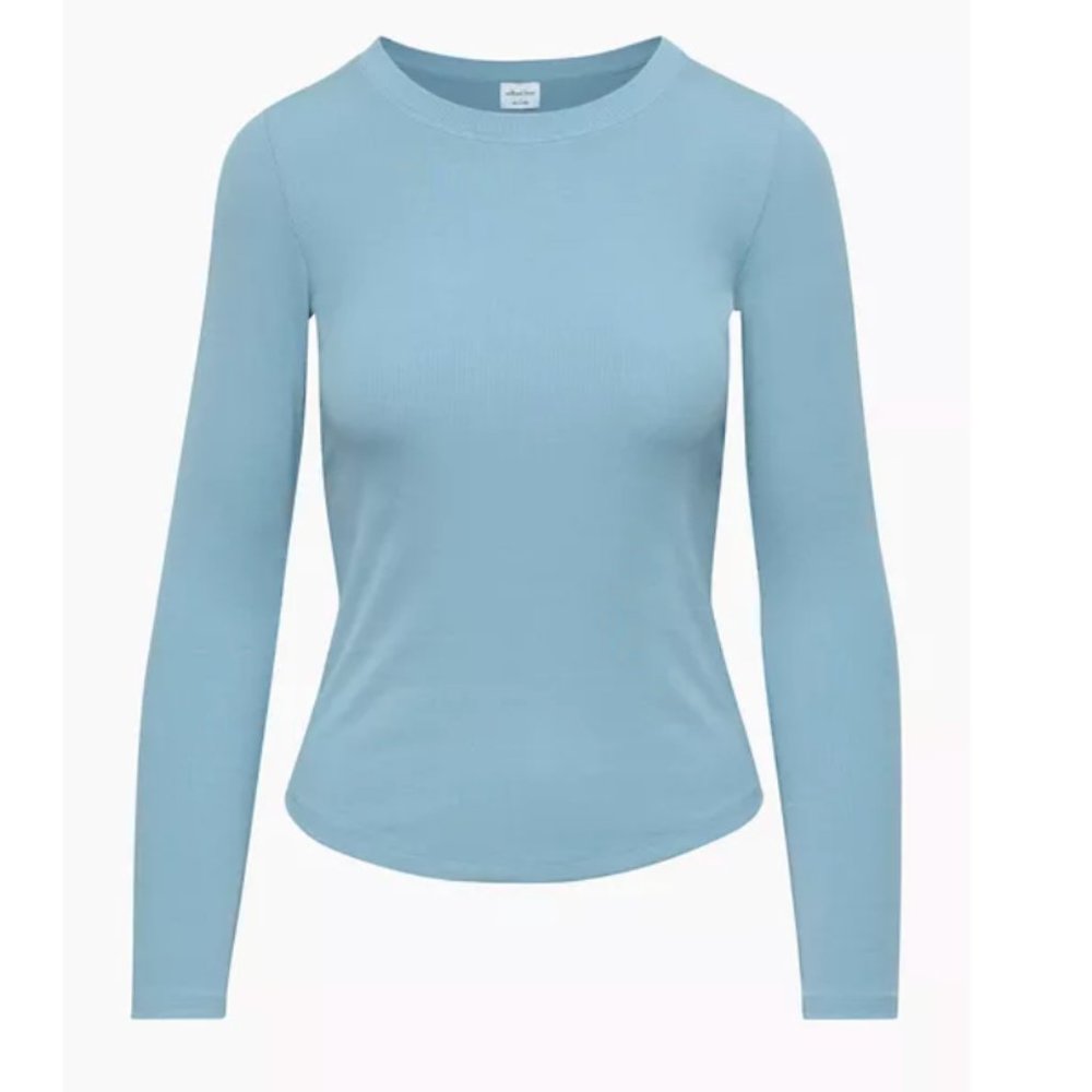 Aritizia Wilfred Free go-to longsleeve  in GD Blueprint